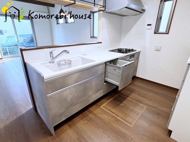 北本市中丸1丁目　中古一戸建てのキッチン|食洗器付きキッチンです