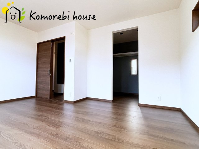 北本市中丸1丁目　中古一戸建ての寝室|ウォークインクローゼットがある洋室です