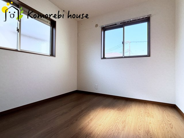 北本市中丸1丁目　中古一戸建ての洋室|二面採光の洋室です