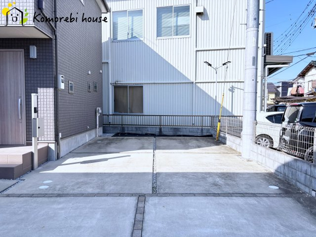 北本市中丸1丁目　中古一戸建ての駐車場|２台停められる駐車場です