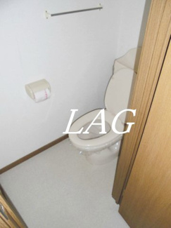 【トイレ】 | ヴィラ　アンソレイユ | トイレです。