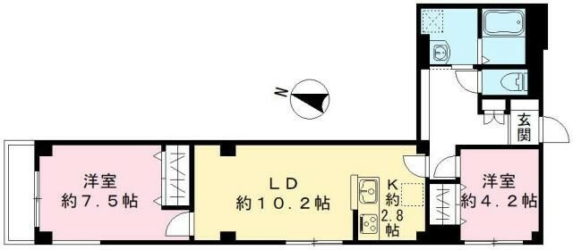 Ｊｓｐａｃｅ　Ａｘｉｓの間取り