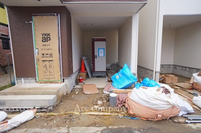 【駐車場】 | 東大阪市鴻池町1丁目　【2号棟/全2棟】 | 【只今建築中！現地2025年11月10日現在☆】