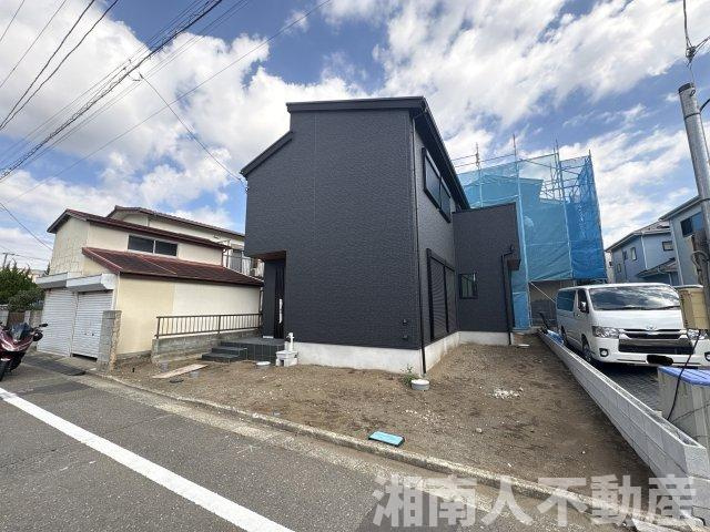 茅ヶ崎市緑が浜　新築戸建の外観|おしゃれな外観です