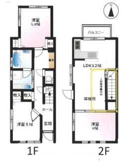 【間取り】 | 灘区国玉通1丁目　中古戸建