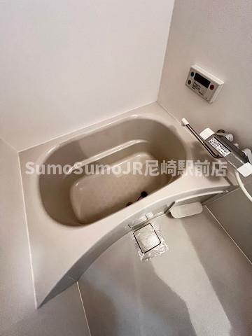 グランエクラ加島ＩＩの浴室|落ち着いた空間のお風呂です