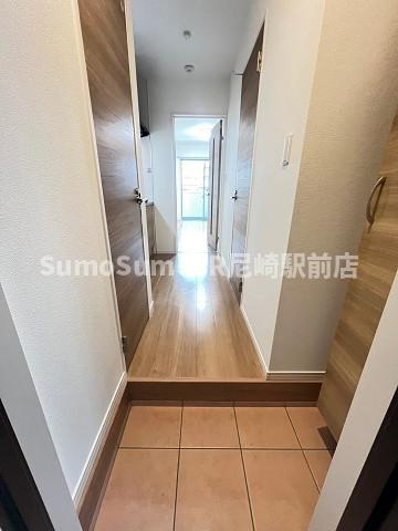 グランエクラ加島ＩＩの玄関|シンプルで使いやすい玄関です