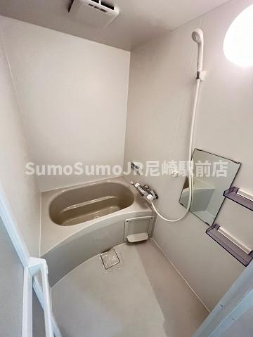 グランエクラ加島ＩＩの浴室|きれいなお風呂です