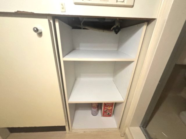 ブラウンコートの収納