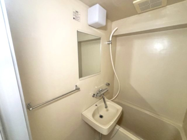 ブラウンコートの洗面所