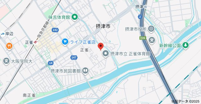 エルカーサ正雀Iの地図