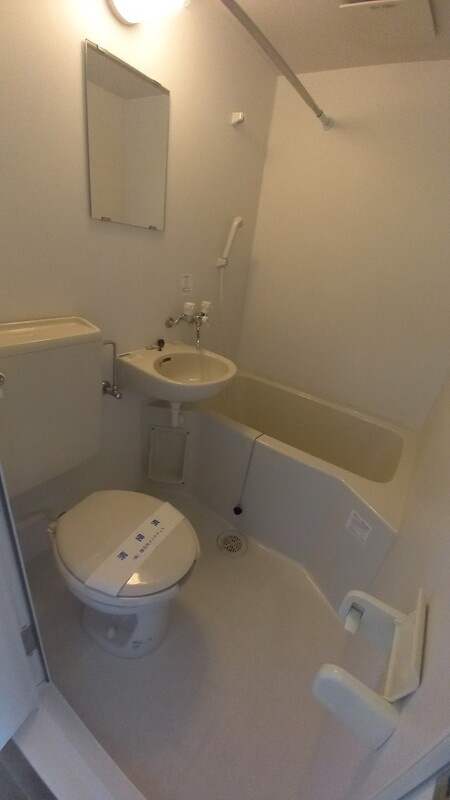 新宿区富久町の賃貸マンションの洗面所