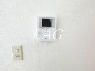 【セキュリティ】 | ヴェルアージュ座間 | モニター付きインターフォンです。