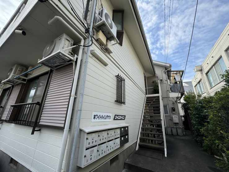 ホワイトハイムタナカの外観|物件の外観です