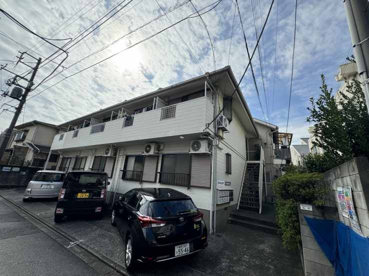 ホワイトハイムタナカの外観|きれいな外観です