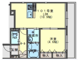 【間取り】 | Carre heureux GOJO