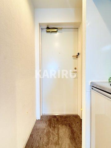 ソルーナ玉造の玄関