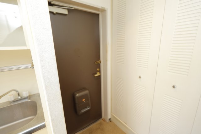 ライオンズマンション東新小岩の玄関