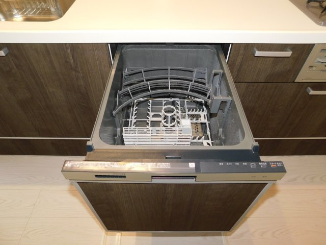 海部郡蟹江町桜３丁目の新築一戸建のキッチン|◇食洗機◇　　家事の負担を軽減する便利な食洗機付き！