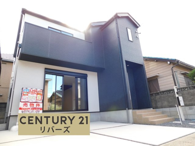 海部郡蟹江町桜３丁目の新築一戸建の外観|☆限定１棟☆　　新価格！！いつでも見学出来ます♪（お問合せ当日、平日、水曜、夜間でもＯＫ）　ＪＲ関西本線「蟹江」駅徒歩５分♪　駐車並列２台ＯＫ！　スーパーやコンビニ、薬局など周辺環境充実！