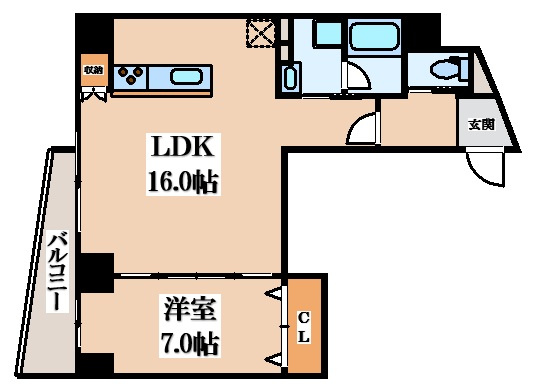 【間取り】 | プレミアム長瀬駅前