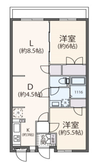 【間取り】 | グランドステータス相武台 | 間取りです。