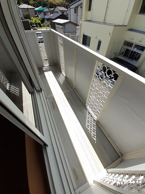 エルディム西原Ⅱのバルコニー|バルコニー