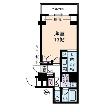 ユニロイヤル九段南の間取り
