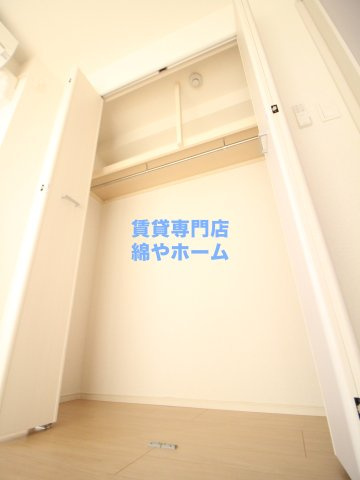 クリム岸里の収納|収納のためのスペースです