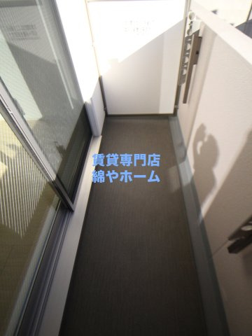 クリム岸里のバルコニー|陽当たり良好なバルコニーです