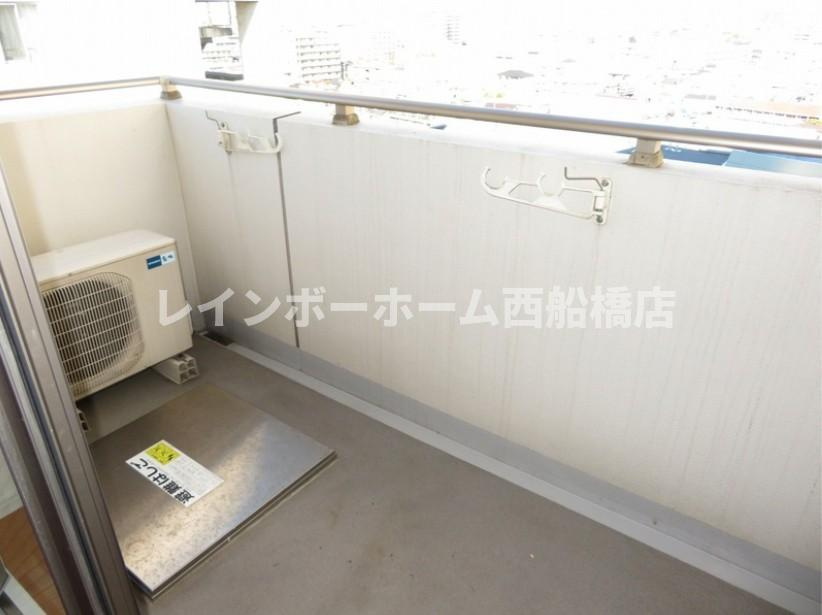 ドゥーエ浦安Ⅱのバルコニー