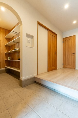 【収納】 | パークタウン豊中市柴原町２丁目　新築戸建て | 【同社施工例写真】収納♪
ファミリークローゼットも選択可能です♪