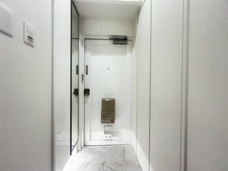 【玄関】 | エバーグリーン住吉 | ゆとりの玄関ですよ！シューズボックスございますので、散らかりがちな玄関も片付きますね