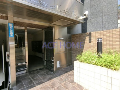 【エントランス】 | プレサンス難波WEST