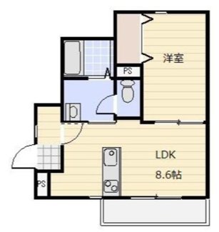 【間取り】 | リバティハイツＭ＆Ｙ | 間取りです。