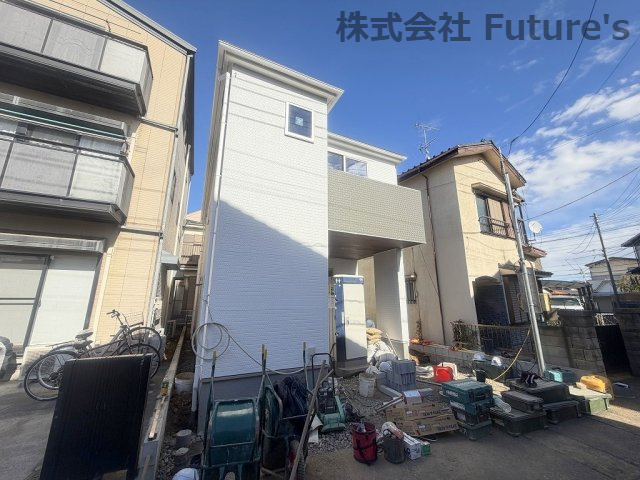 三郷市戸ケ崎1丁目　新築戸建　全1棟の外観|現地の写真になります。