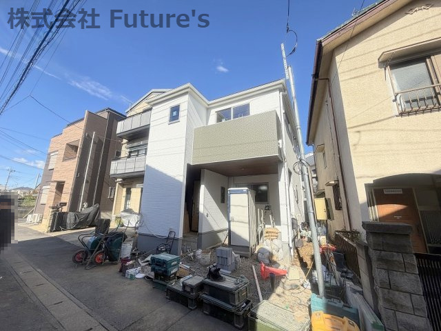 三郷市戸ケ崎1丁目　新築戸建　全1棟の外観|現地の写真になります。