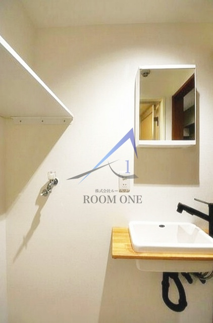 ステイブル蓮沼の洗面所|洗面台です。