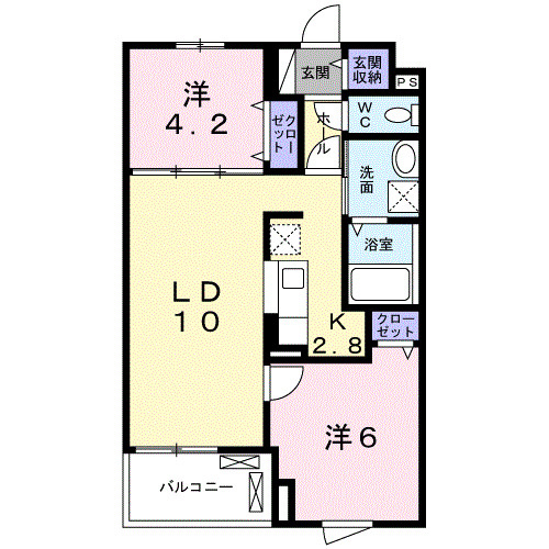 プレステージアの間取り|間取図
