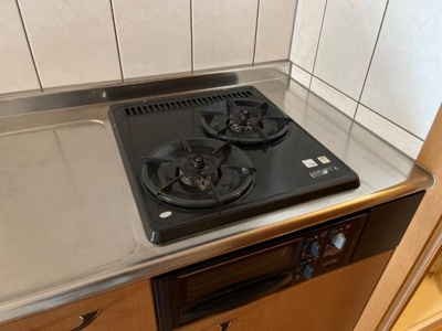 【キッチン】 | セピアローズ | ２口ガスコンロ