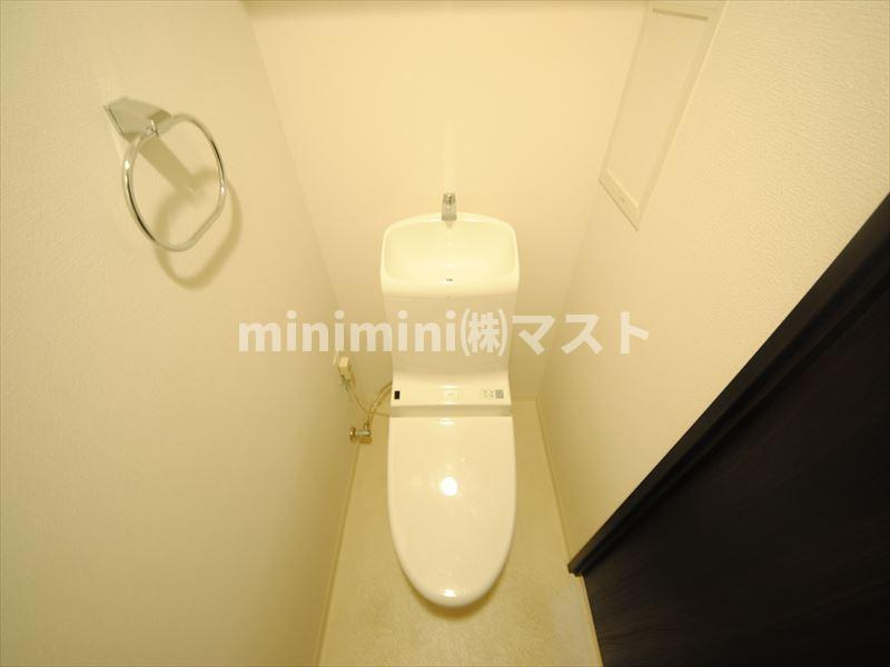 エステムコート谷町四丁目のトイレ