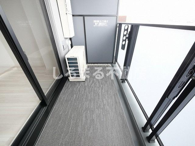 S－RESIDENCE難波大国町Deuxのバルコニー