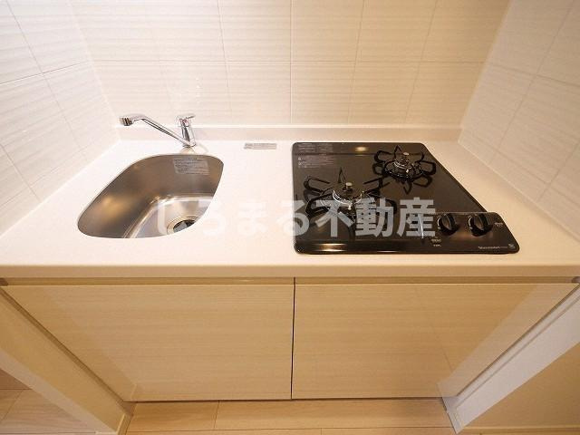 S－RESIDENCE難波大国町Deuxのキッチン