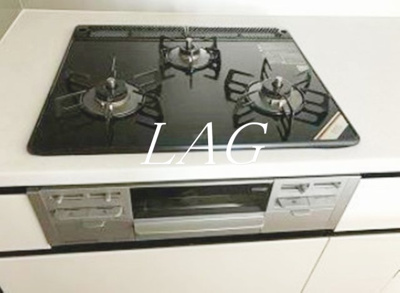 【設備】 | プラウドタワー大泉学園 | 三口コンロです。