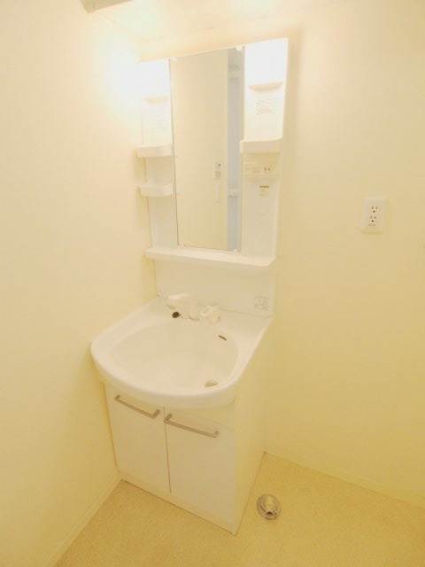 カーサB棟の洗面所