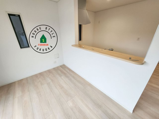 福岡市早良区野芥4丁目第25-2棟（1号棟）のダイニング|ダイニングとリビングのメリハリが付けやすい空間設計になっています。