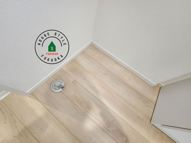 福岡市早良区野芥4丁目第25-2棟（1号棟）のランドリースペース|ランドリースペースは広さもたっぷり。