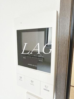 【セキュリティ】 | ベイルーム中央林間 | モニター付きインターフォンです。