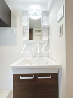 【洗面所】 | ベイルーム中央林間 | 独立洗面台です。