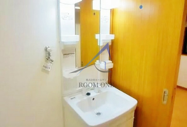 サンライトマンションⅢの洗面所|洗面台です。